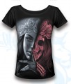 Half Skull CHICK Scoop Neck